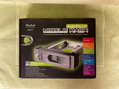 Wintech Mobile Rack Durable Metal Case Neuwertig