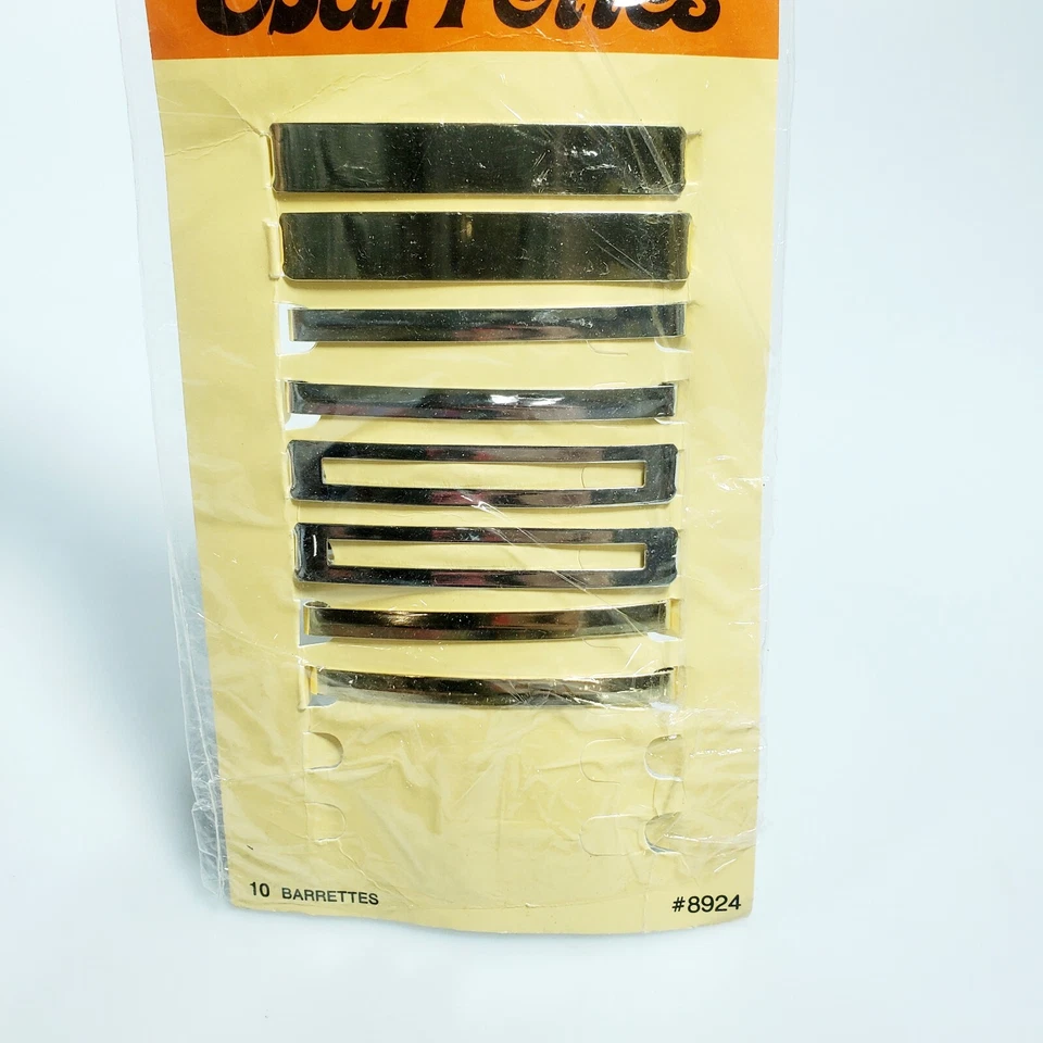 Juego de 8 pasadores Goody Stay Tight vintage de 2,25 pulgadas tono plata y oro 8924 Foto 4 de 4