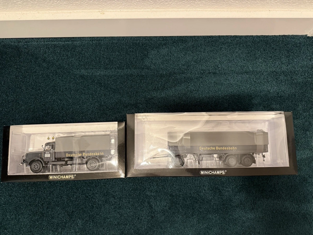 Miniature Camion Minichamps 1/43 Bussing Kolner Zucker - Édition Limitée - DV8116