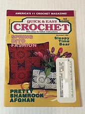 Quick  Easy Crochet Assortment Vintage Magazines Choose One
