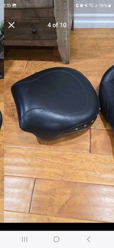Harley Softail Mustang Beeded Seat Set - Picture 4 of 10