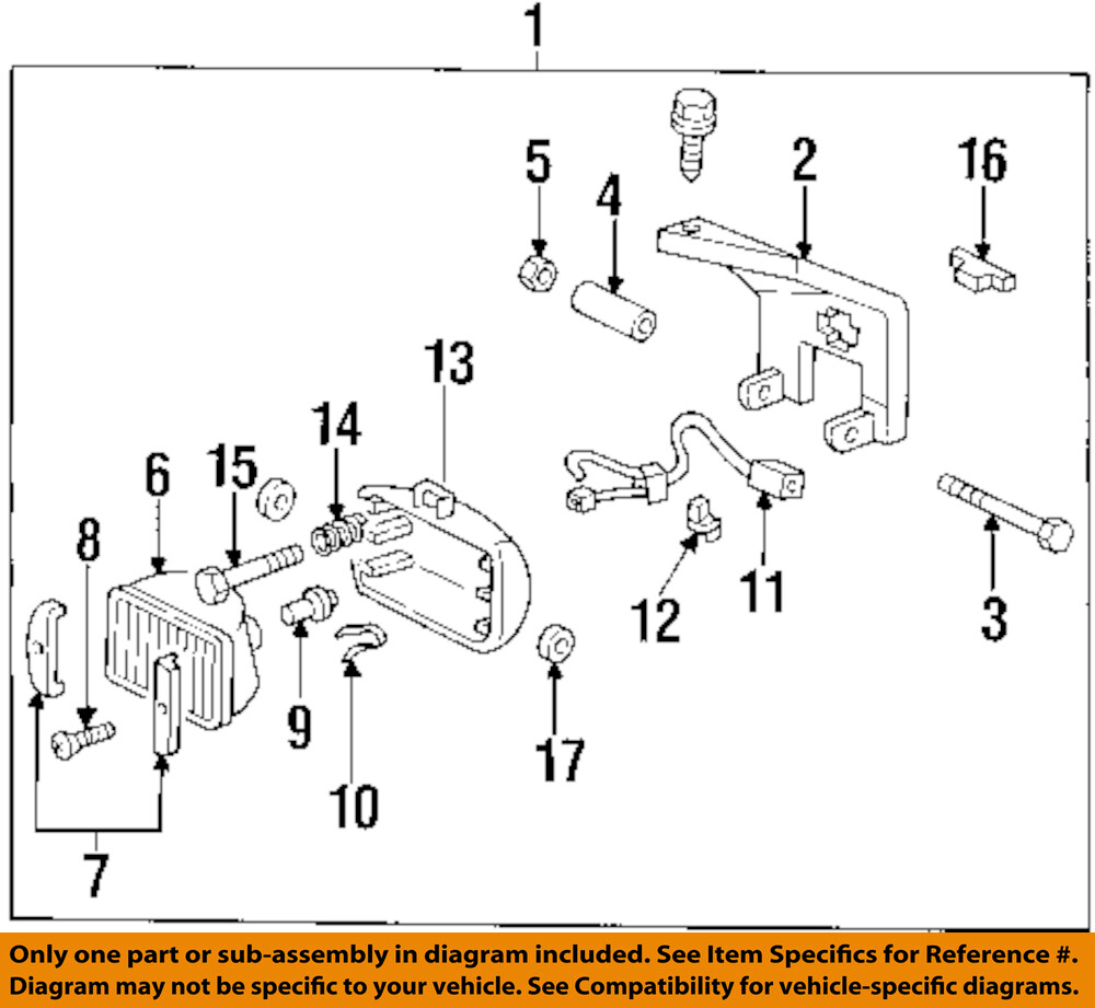 GM OEM-Fog Light Cover 16502952 | eBay 