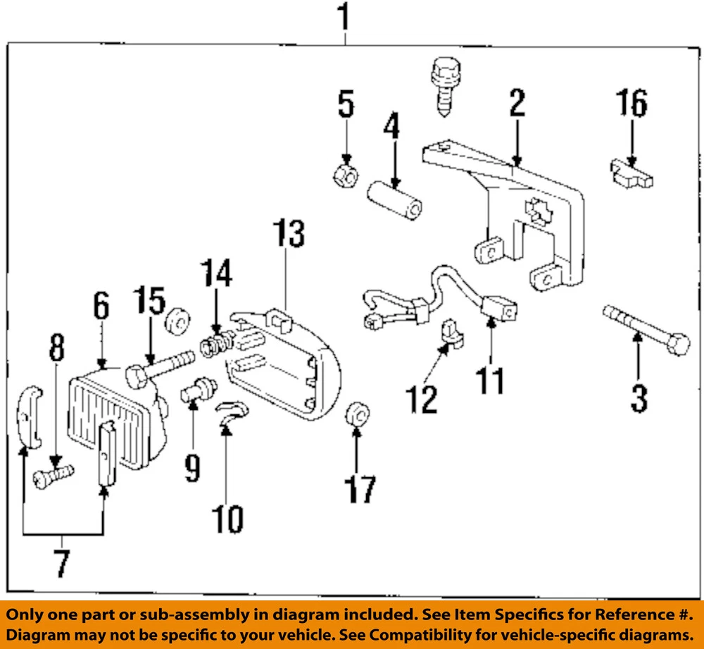 GM OEM-Fog Light Cover 16502952 | eBay 