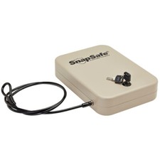 Caja de bloqueo portátil SnapSafe XL con cable de seguridad, 10" x 7" x 2" nueva en paquete
