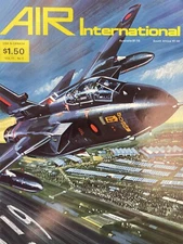 Vintage Commercial & Military Airplanes Aircraft Book - 1976 AIR International