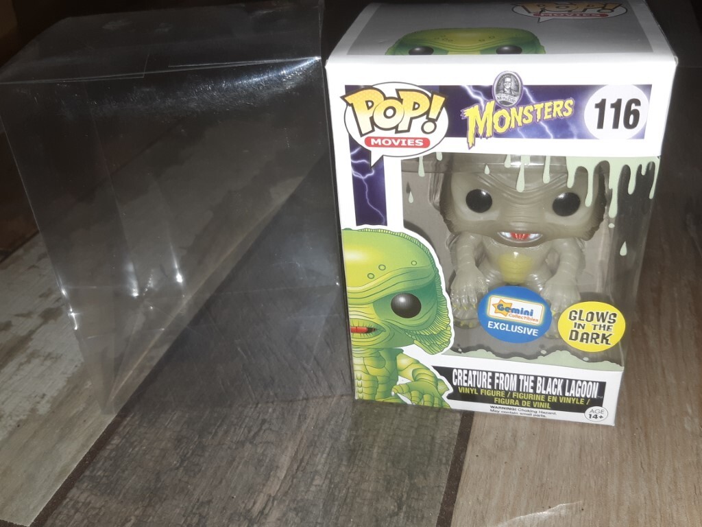 Funko Pop Criature From The Black Lagoon Glow In The Dark Géminis Exclusivo #116