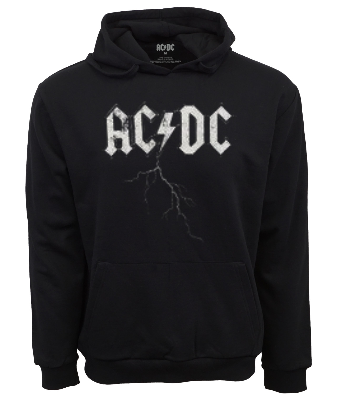ТОЛСТОВКА-ПУЛОВЕР С ЛОГОТИПОМ ACDC LIGHTNING ЧЕРНЫЙ 5090₽