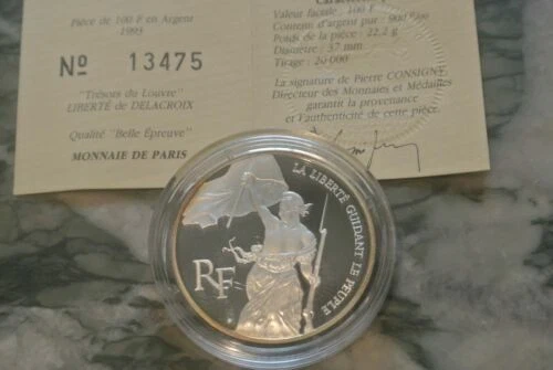Boîtiers FDC, BU, BE de pièces de monnaie françaises en argent qualité FDC