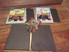Vintage LOT Lite Brite Pegs & Picture Sheets Refill Little Pony & Cabbage Patch