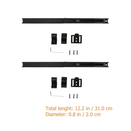 Officiel 2 Sets Einstellbar Tür Stopper Scheune Tür Dämpfer Frühling Buffer Dämpfer