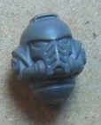Space Marines - Gladiator Reaper Lancer - Crew Commander Head (c) Bits - 40K