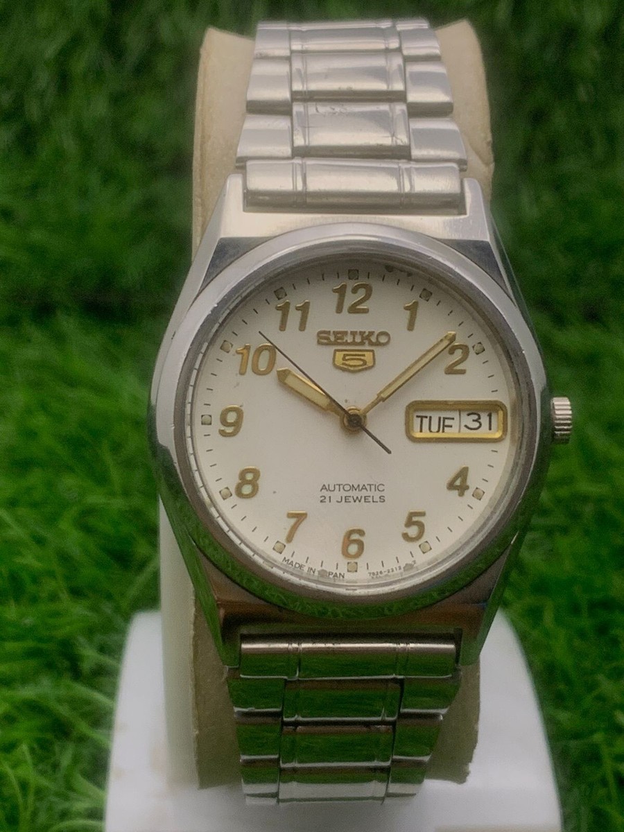 Seiko 5 21 Jewels automatic 7S26-3119 Vintage Watch Japan | eBay