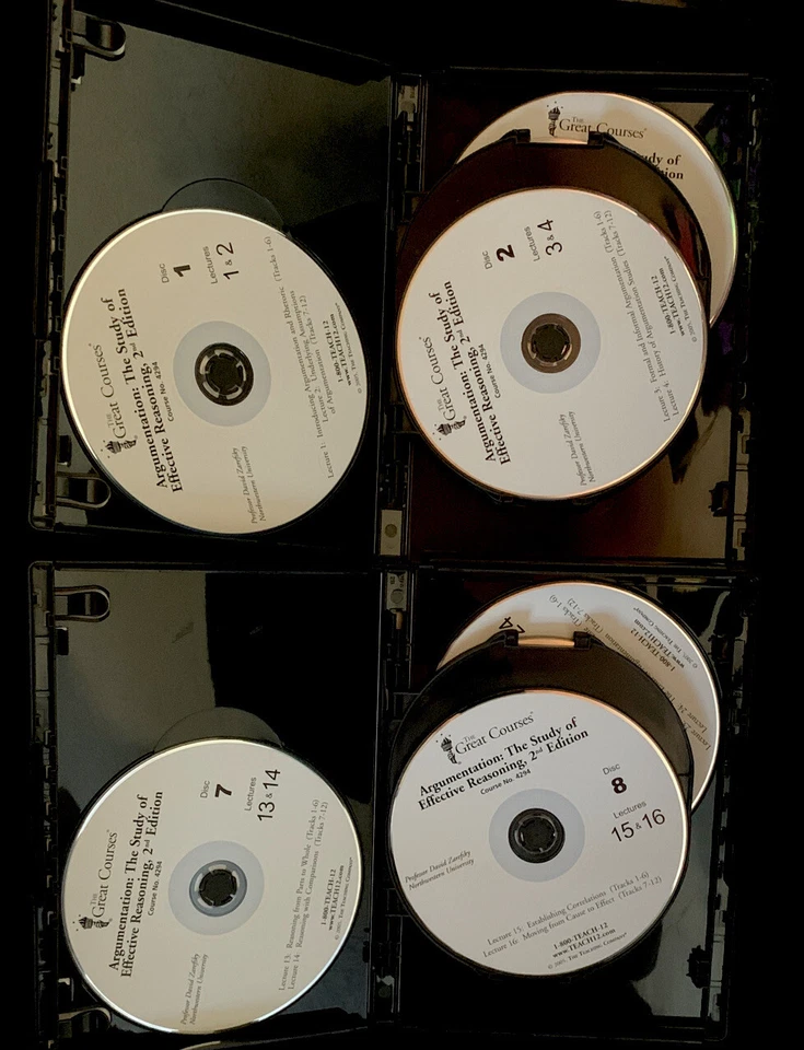 Argumentation The Study Of Effective Reasoning Audio on 12CDs & Guidebook - Image 2 of 4