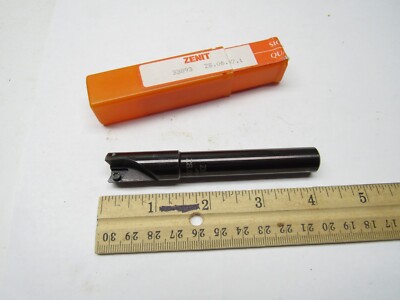 ZENITH 5/8'' 2-FLUTE INDEXABLE INSERT END MILL #Z8.06.07.1