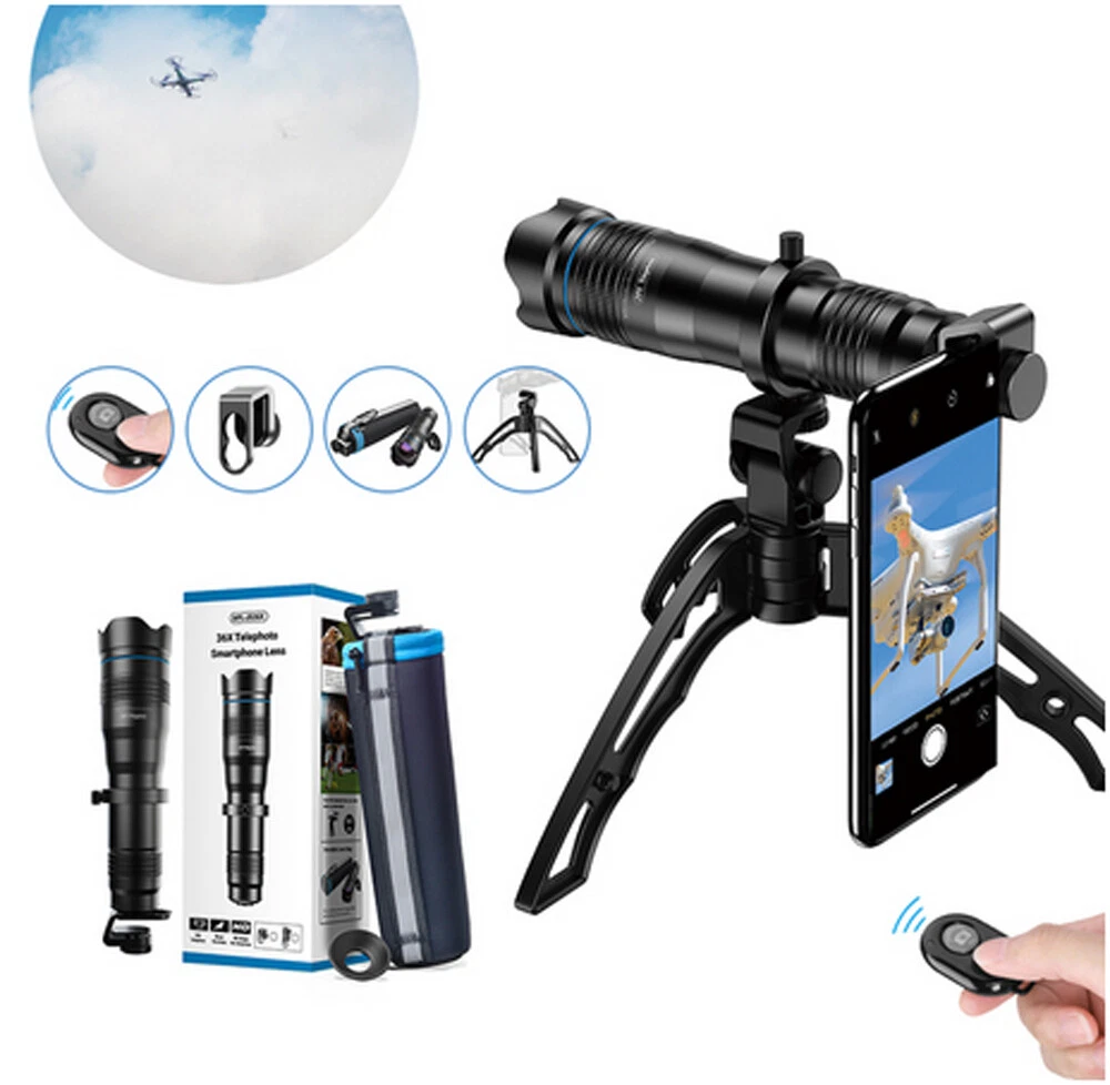 massive 300mm zoom lens mobile