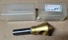 MAGAFOR 90 Deg Deburr Hole Type Countersink TiN 4811350 1.378" x M35 HSS-CO