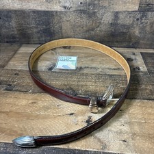 Vintage Canterbury Brown latigo Leather Belt 16840 40  