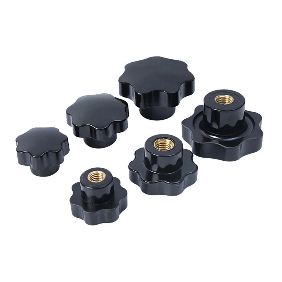 Sterngriffmutter Sterngriff Star handle M4 M5 M6 M8 M10 M12 Größe wählbar - Bild 4 von 4