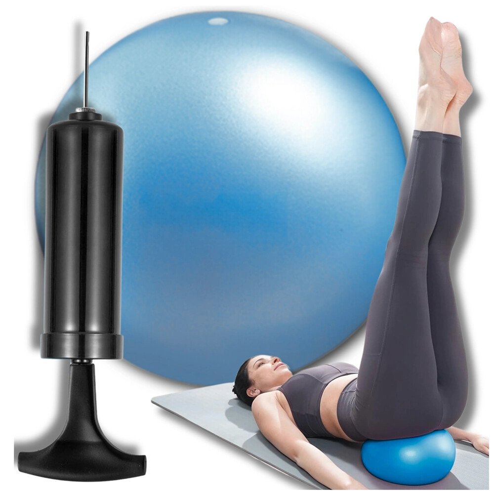 Reha-Fitnessball für Übungen, 22 cm, mit kleiner Yoga-Pumpe
