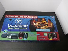 Buzztime Home Trivia Special Edition 4 Player/Team Game System TV Wireless New