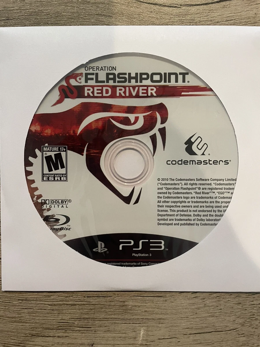 Operation Flashpoint Red River - Promo Press - Sony PlayStation PS3 - PAL