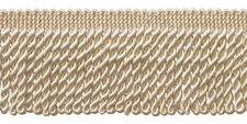 Bullion Fringe Trim, Style# EF25, Color# A2 - Cream Ivory [Sold By The Yard]