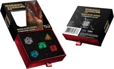 FanRoll D&D Modern Holmes Inspired 50th Anniversary Commemorative Dice Set New