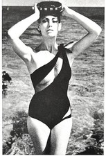 James Bond Thunderball Sean Connery 007 Claudine Auger Domino Vtg Mag Article