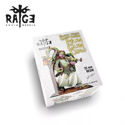 AK Interactive RAGE012 - Mun Gun Low, Black Moon Captain - 35Mm - Neu