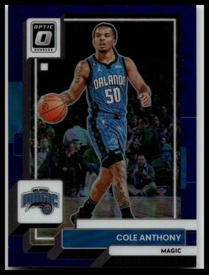 2022-23 Donruss Optic #145 Cole Anthony Purple