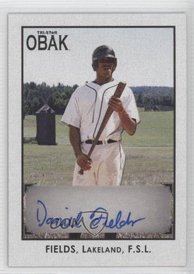 2010 TRISTAR Obak Black 39/50 Daniel Fields #A10 Auto 0i0