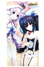 Juego Funda Cojín Neptunia & Noire PS4 Animate Ltd, 90x45cm,
