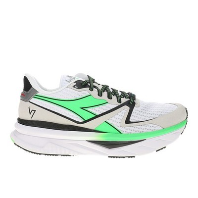 diadora Atomo V7000 Running  Mens Green, White Sneakers Athletic Shoes 179073-C6