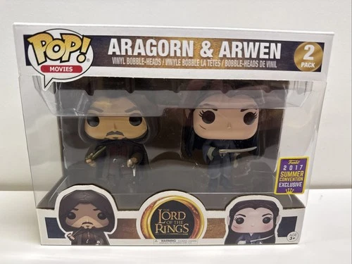 Funko Pop!The Lord of the Rings Aragorn & Arwen  San Diego Comic Con (Exclusive)