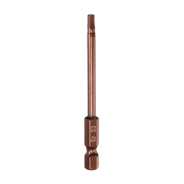 "SechskantschlüSsel Bohrer Bit 3Mm Metrisch 1/4\" Sechskantschaft 3\"LäNge S2 Stahl"-image