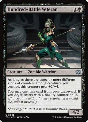 Hundred-Battle Veteran - Tarkir: Dragonstorm - Near Mint