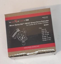 Micro Swiss NG Revo Direct Drive Extruder M3301  Fits Creality CR10, Ender 3 New