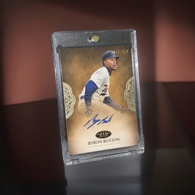 2019 Topps Tier One - Prime Performers Autographs Byron Buxton #PPA-BBU /150 E3
