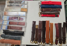 Watch Bands LOT OF 25 Assorted Replacement MISC Types and Sizes NOS BAG #260