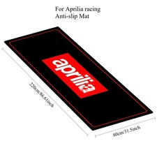 Anti-slip Mat Christmas gift Motorcycle Garage Carpet Mat For Aprilia racing