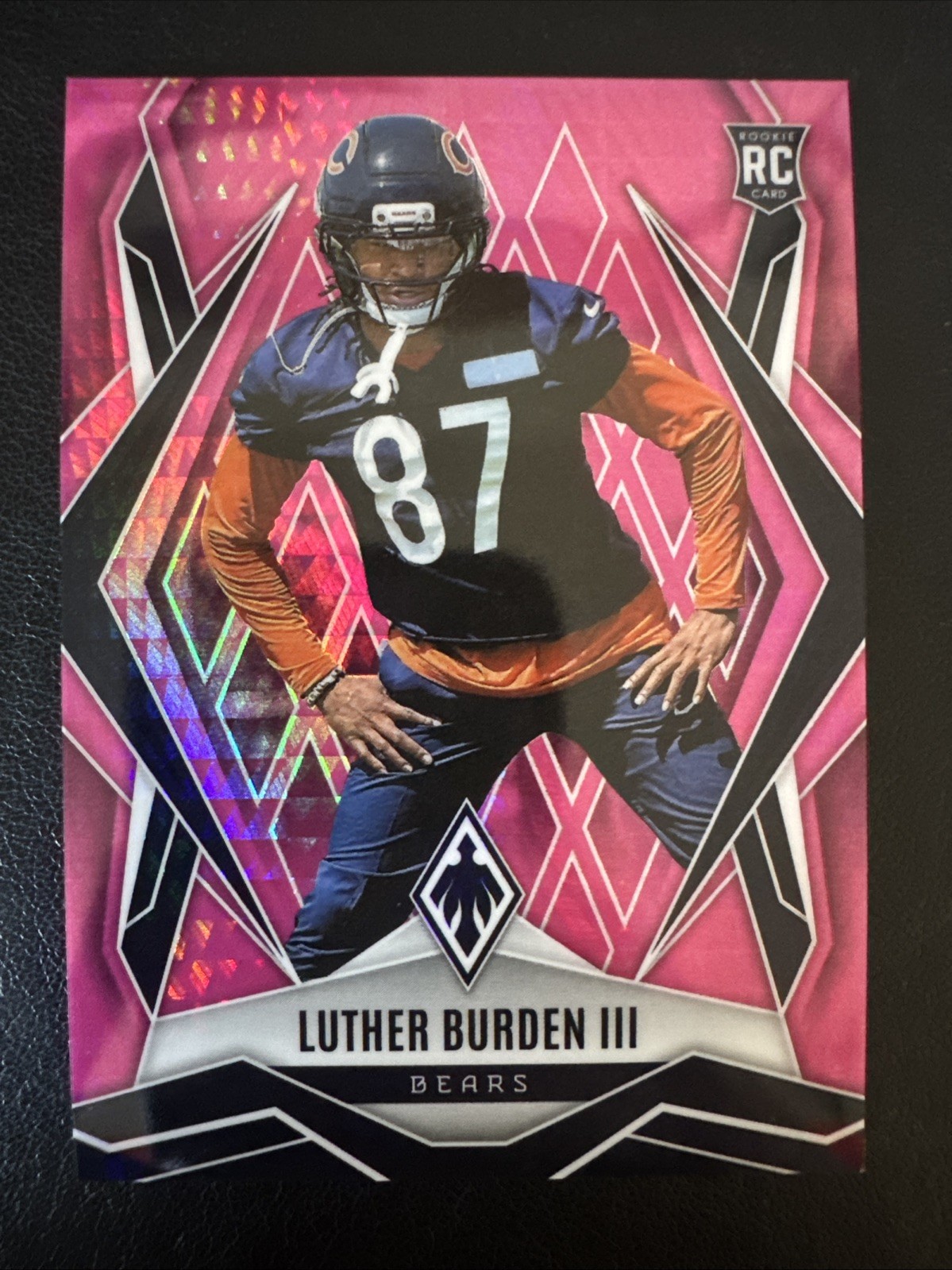 2025 Panini Phoenix - Rookies Luther Burden #196 Pink Hyper /299 (RC)