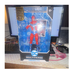 McFarlane Toys DC Multiverse Commander Steel Gold Label 7in Action Figure