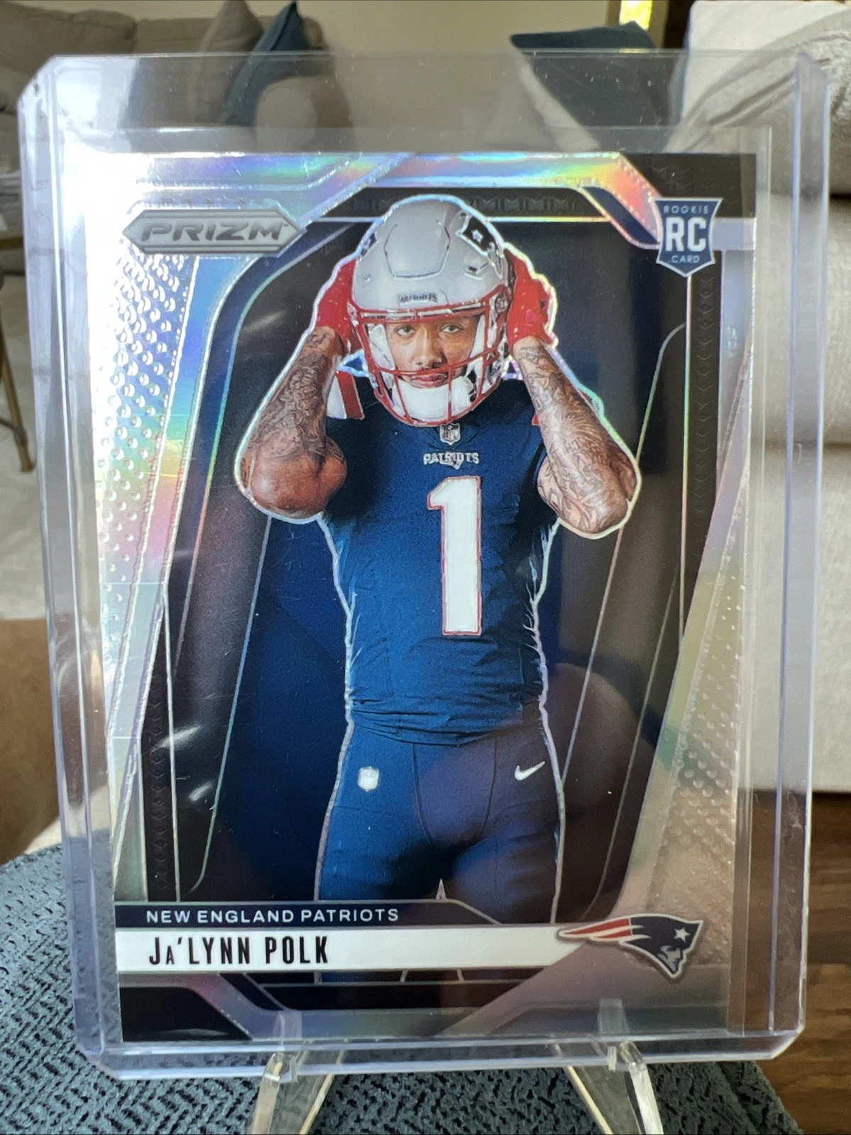 Ja'Lynn Polk Panini Prizm Rookie Variation #15 Gold