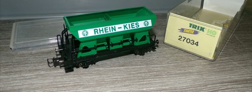Trix H0 27034 Rhein Kies Entladewagen, | Zustand: Gebraucht