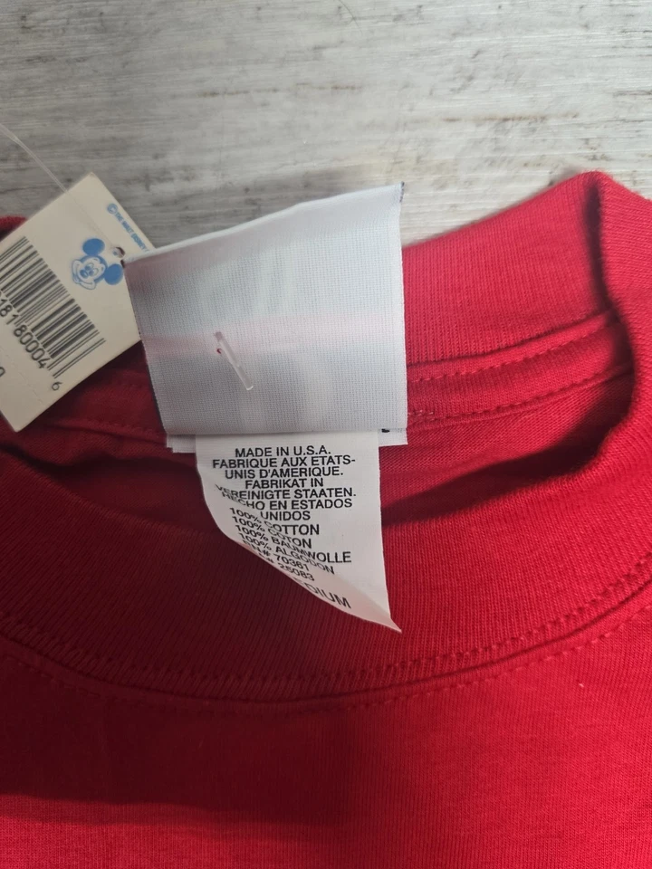 Camiseta vintage 1996 Walt Disney World Indy 200 logotipo bordado talla grande EE. UU. Foto 4 de 4