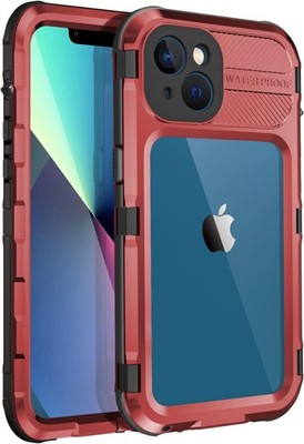 WIFORT iPhone 14 Metall Wasserdichte Hülle - Gehäuse Stoßfest Displayschutz