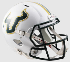 SOUTH FLORIDA BULLS USF NCAA Riddell Speed Full Size Replica Football Helmet