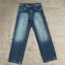 Dark Wash SouthPole Wide Leg Denim Jeans Size 10 4180 Child South Pole