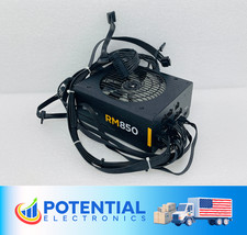 USED - Corsair RM850 75-001938 80 Plus Gold 850W Fully Modular PSU W/ Power Cord