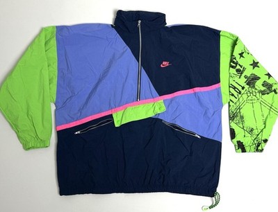 90's Nike Bowerman Drive XL (XXL) Windbreaker Wind Regen Jacke 9432